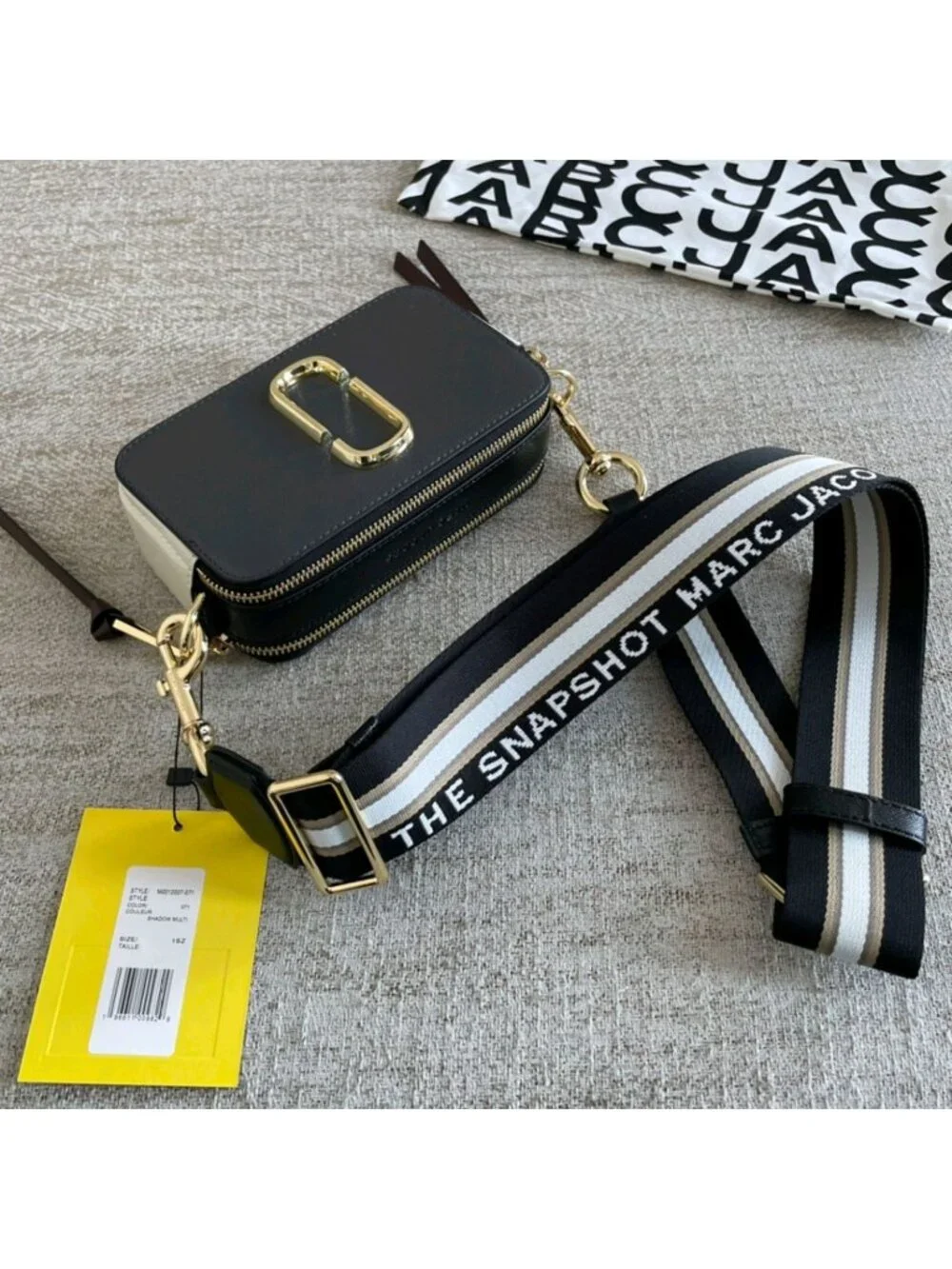 Marc Jacobs Snapshot Camera Bag Black Multi OS
